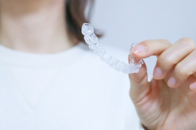 模型とマウスピース